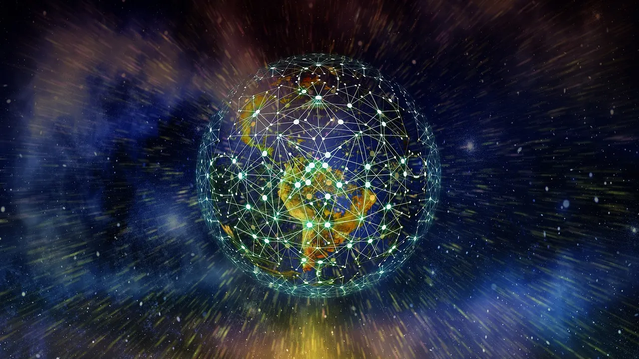 Networking - connected world graph