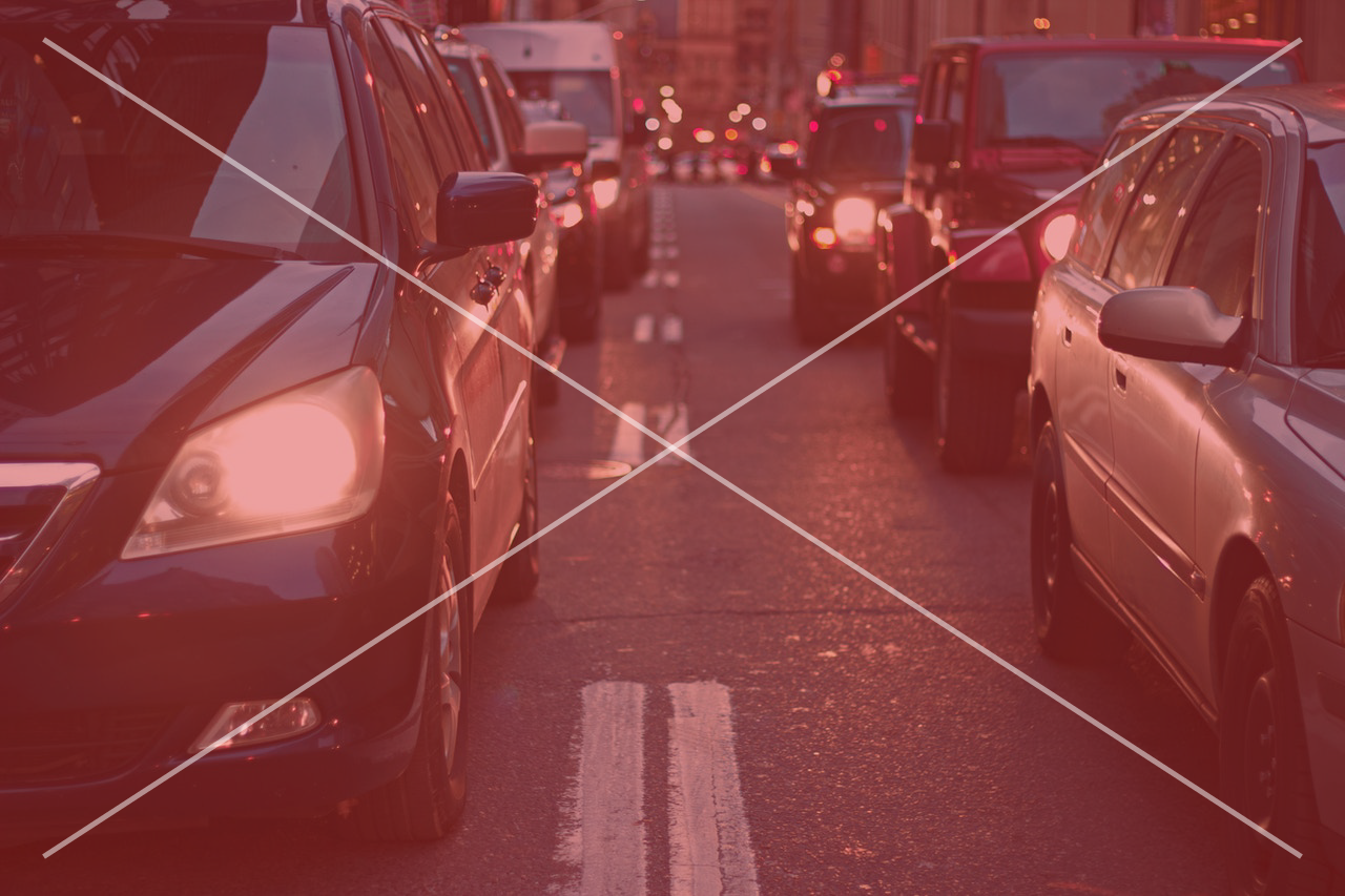 Abstract paperless check-in graphic